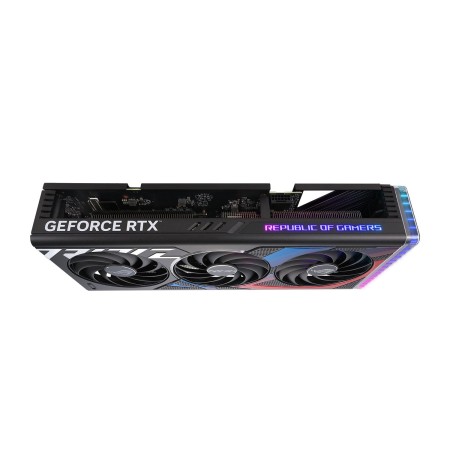 Видеокарта ASUS ROG STRIX RTX 4070 SUPER OC (ROG-STRIX-RTX4070S-O12G-GAMING) 12 Гб черный