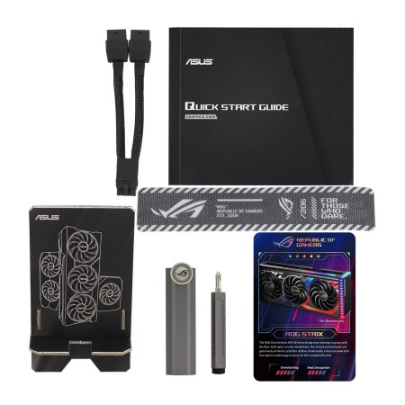 Видеокарта ASUS ROG STRIX RTX 4070 SUPER OC (ROG-STRIX-RTX4070S-O12G-GAMING) 12 Гб черный