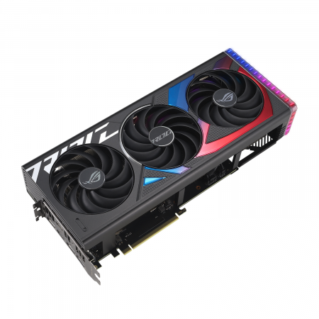 Видеокарта ASUS ROG STRIX RTX 4070 SUPER OC (ROG-STRIX-RTX4070S-O12G-GAMING) черный