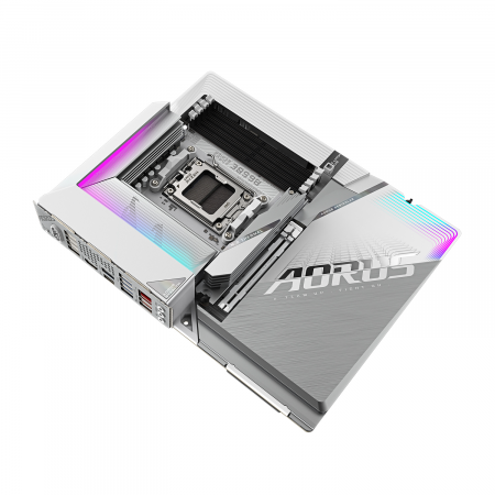 Материнская плата Gigabyte B650E AORUS STEALTH ICE серый