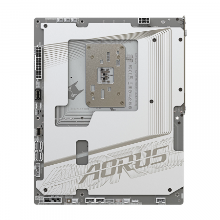 Материнская плата Gigabyte B650E AORUS STEALTH ICE серый