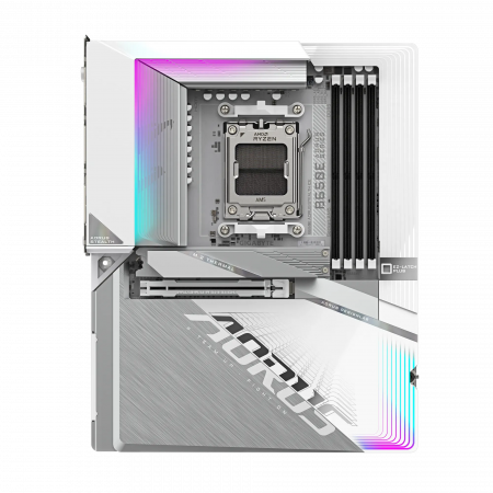 Материнская плата Gigabyte B650E AORUS STEALTH ICE серый