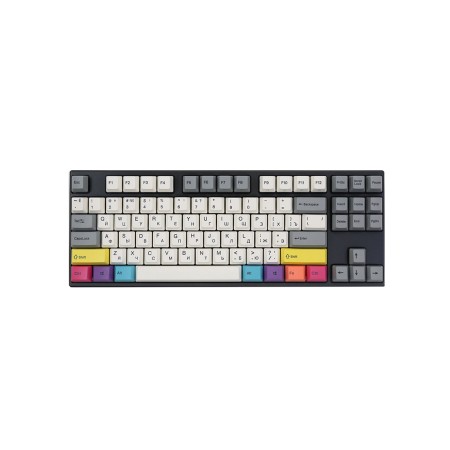Клавиатура проводная/беспроводная Varmilo CMYK VPT87 (A71A024D3A5A06A007) чёрный