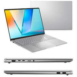 16" Ноутбук ASUS VivoBook S16 M5606WA-MX053 (90NB14B3-M007C0) серебристый