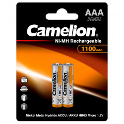 Аккумулятор Camelion NH-AAA1100BP2 1100 мА*ч серебристый/оранжевый