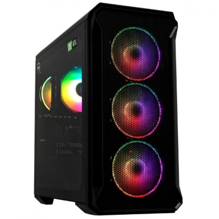 Системный блок Core i3-12100F-3.3GHz/H610/RAM 16GB/SSD 1TB/RTX3050-8GB/no DVD/600W/ черный