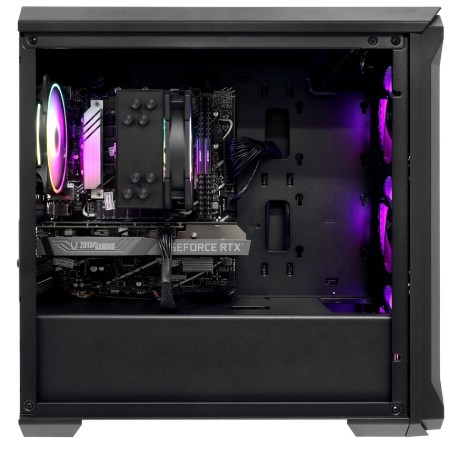 Системный блок Core i7-12700F-2.1GHz/B760/RAM 16GB/SSD 1TB (M.2)/RTX3060-12GB/no DVD/750W/ черный