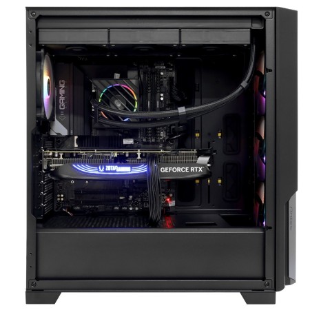 Системный блок Core i7-14700F-2.1GHz/B760/RAM 32GB/SSD 1TB (M.2)/RTX4080 SUPER-16GB/no DVD/850W/ черный