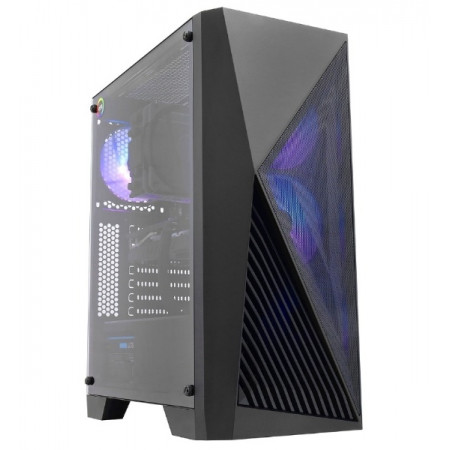 Системный блок Ryzen 5 5500-3.6GHz/B450/RAM 16GB/SSD 512GB (M.2)/RX 580-8GB/no DVD/750W черный