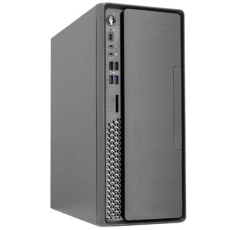 Системный блок Ryzen 5 5600G-3.9GHz/B450/RAM 8GB/SSD 512GB/no DVD/300W черный