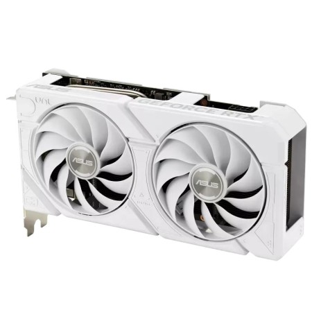 Видеокарта Asus DUAL RTX 4060 OC (DUAL-RTX4060-O8G-EVO-WHITE) 8 Гб белый