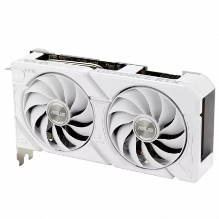 Видеокарта Asus DUAL RTX 4060 OC (DUAL-RTX4060-O8G-EVO-WHITE) белый