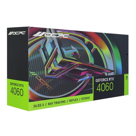 Видеокарта OCPC RTX 4060 (OCVN4060G8D6ATW) 8 Гб белый