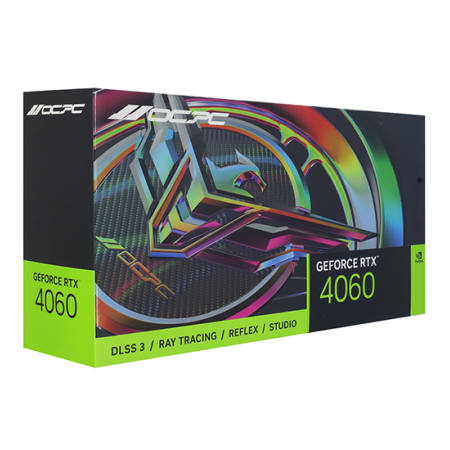 Видеокарта OCPC RTX 4060 (OCVN4060G8D6ATW) 8 Гб белый