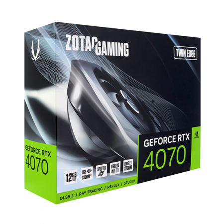 Видеокарта Zotac GAMING RTX 4070 TWIN EDGE (ZT-D40740E-10M) черный