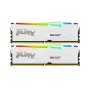 Оперативная память Kingston Fury Beast RGB (KF560C36BWE2AK2-32) 32 ГБ белый