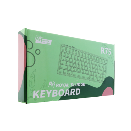 Клавиатура проводная Royal Kludge R75 (R75 Blackberry) фиолетовый