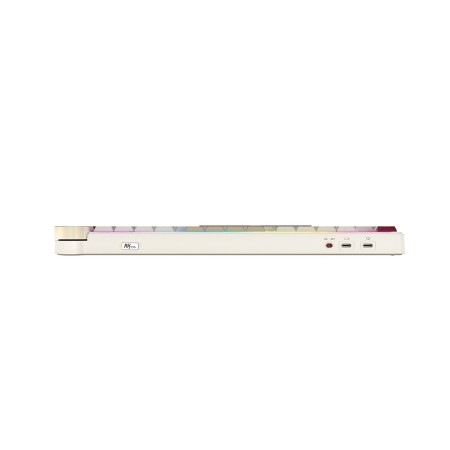 Клавиатура беспроводная + проводная Royal Kludge RK N80 (RK N80 Rosy Clouds) бежевый