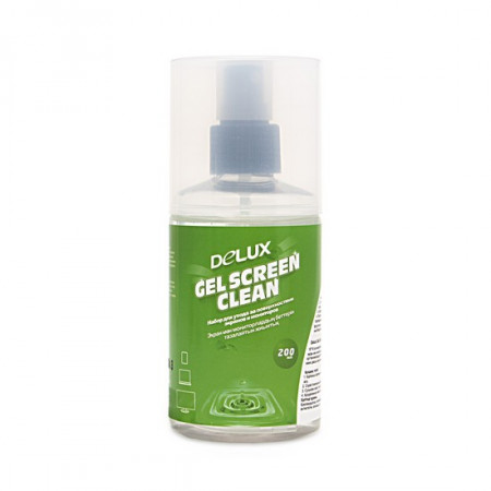 Набор Delux Gel Screen Clean зелёный