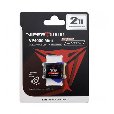 2 ТБ SSD диск Patriot P4000 Mini (VP4000M2TBM23) черный