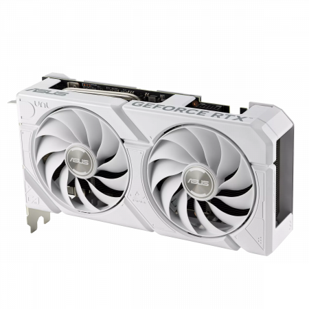 Видеокарта Asus Dual GeForce RTX 4070 SUPER EVO White OC Edition (DUAL-RTX4070S-O12G-EVO-WHITE) белый