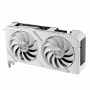 Видеокарта Asus Dual GeForce RTX 4070 SUPER EVO White OC Edition (DUAL-RTX4070S-O12G-EVO-WHITE) белый