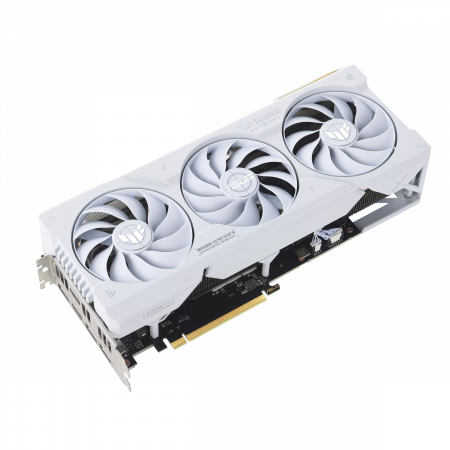 Видеокарта Asus GeForce RTX4070Ti SUPER OC (TUF-RTX4070TIS-O16G-WHITE-GAMING) белый