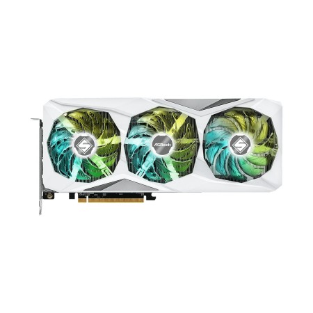 Видеокарта ASRock AMD Radeon RX 7600 XT Steel Legend OC (RX7600XT SL 16GO) 16 Гб белый
