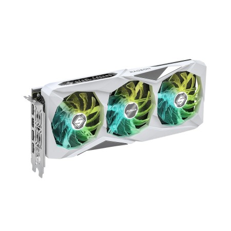 Видеокарта ASRock AMD Radeon RX 7600 XT Steel Legend OC (RX7600XT SL 16GO) 16 Гб белый