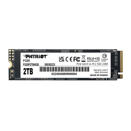 2 ТБ SSD диск Patriot P320 (P320P2TBM28) черный