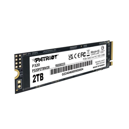 2 ТБ SSD диск Patriot P320 (P320P2TBM28) черный