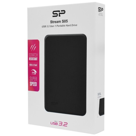 5 ТБ Внешний жесткий диск Silicon Power Stream S05 (SP050TBPHD05LS3K) черный