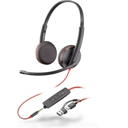 Наушники Poly Blackwire 3225 (8X229A6) черный