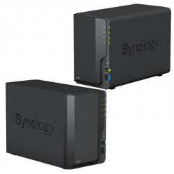 Сетевое хранилище (NAS) Synology DiskStation (DS223) черный