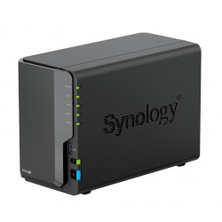 Сетевое хранилище (NAS) Synology DiskStation (DS224+) черный