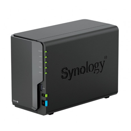 Сетевое хранилище (NAS) Synology DiskStation (DS224+) черный