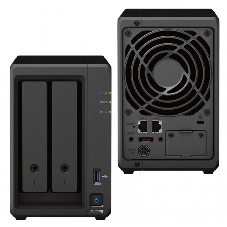 Сетевое хранилище (NAS) Synology Disk Station (DS723+) черный