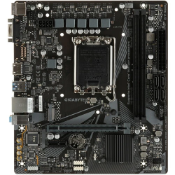 Материнская плата GIGABYTE H610M H V2 (REV1.0) чёрный