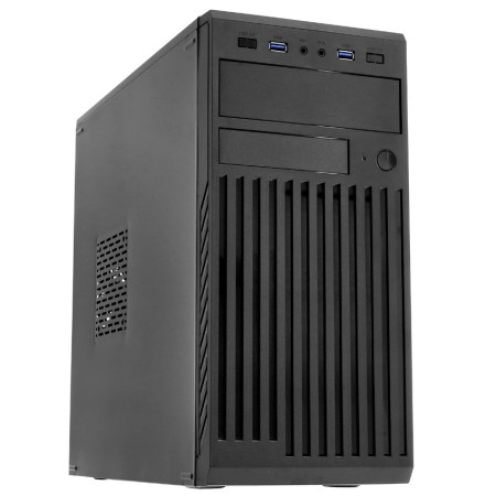 Системный блок Ryzen 5 4600G-3.7GHz/B450/RAM 8GB/SSD 512GB/no DVD/300W черный