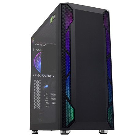Системный блок Ryzen 7 5700X-3.4GHz/B450/RAM 32GB/SSD 1TB (M.2)/RTX4060-8GB/no DVD/750W/ черный
