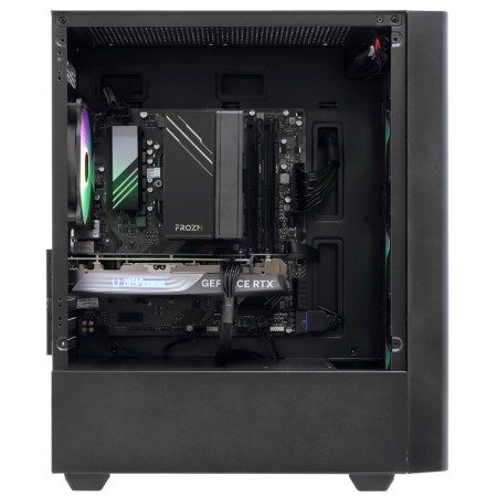 Системный блок Ryzen 7 8700F-4.1GHz/B650/RAM 32GB/SSD 1TB (M.2)/RTX4060Ti-8GB/no DVD/750W/ черный