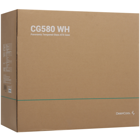 Корпус DeepCool CG580 (R-CG580-WHNDA0-G-1) белый