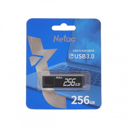 256 ГБ USB Флеш-накопитель Netac U351 (NT03U351N-256G-30BK) черный