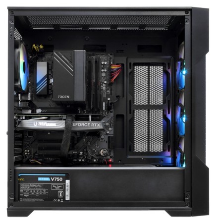 Системный блок Core i5-13400F 2.5GHz/B760/RAM 16GB/SSD 1TB (M.2)/RTX4060-8GB/no DVD/750W черный