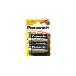 Батарейка Panasonic LR20REB/2BP D [LR20] 2 шт синий/желтый