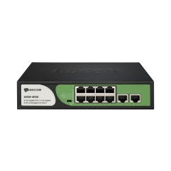 Коммутатор BDCOM S1500-8P2G черный