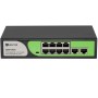 Коммутатор BDCOM S1500-8P2G черный