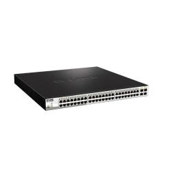 Коммутатор D-Link DGS-1210-52MPP/E2A черный