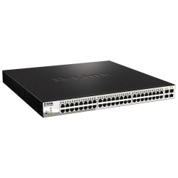 Коммутатор D-Link DGS-1210-52MPP (DGS-1210-52MPP/E2A) черный