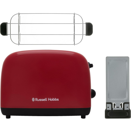 Тостер Russell Hobbs Colours Plus 26554-56 красный
